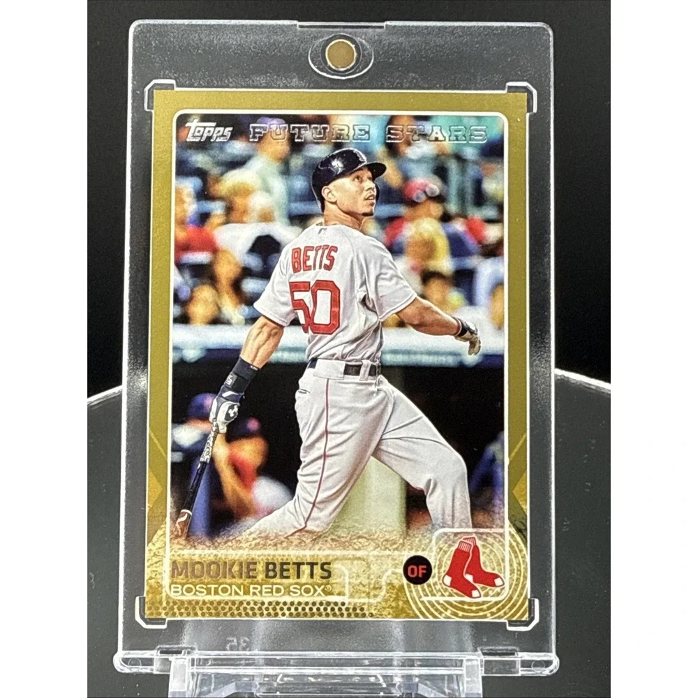 2015 TOPPS - Future Stars MOOKIE BETTS #389 Gold  /2015